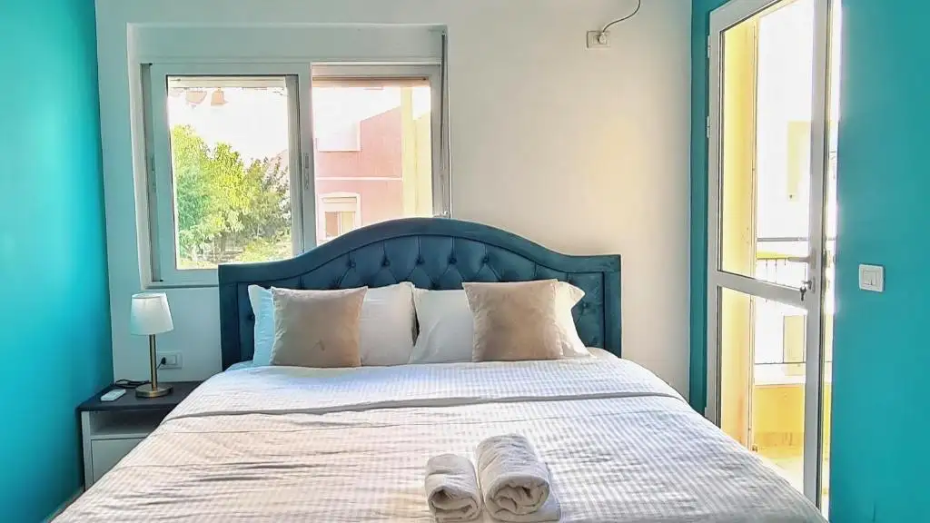 Colorful sea view apartment